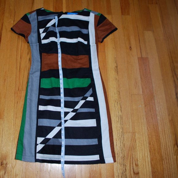 Derek Lam for Design Nation Striped Sheath Dress - Picture 8 of 10
